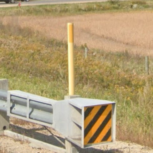 Wisconsin y bollard