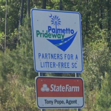South Carolina adoption sign