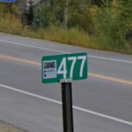 Colorado county rd sign