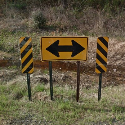 Louisiana parish rd sign