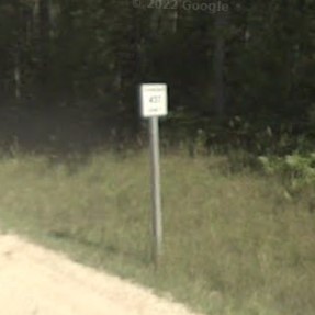 Michigan county rd sign
