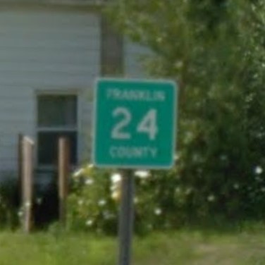 New York county rd sign