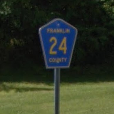 New York county rd sign