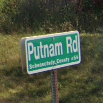New York county rd sign