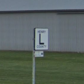 Ohio county rd sign