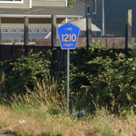 Oregon county rd sign
