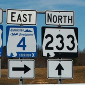 Alabama state hwy sign