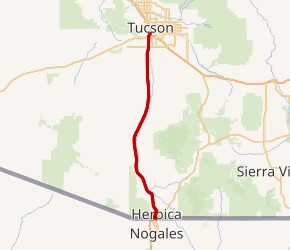 Interstate 19 map