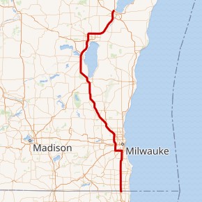 Interstate 41 map