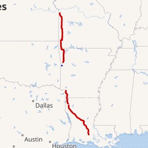Interstate 49 map