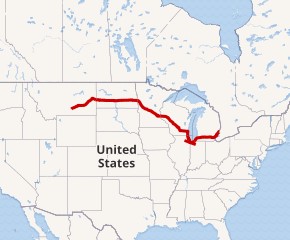 Interstate 94 map