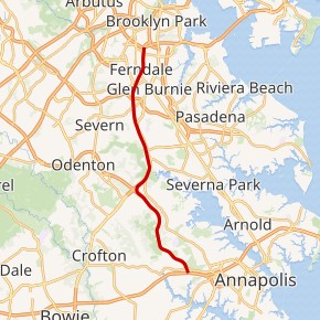 Interstate 97 map
