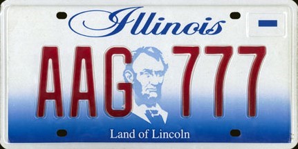 Illinois b plate