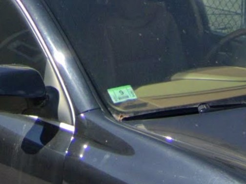 Massachusetts Inspection sticker