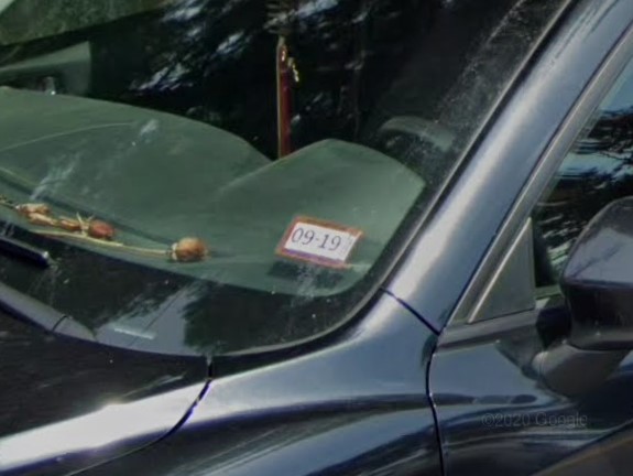 New Hampshire Registration sticker