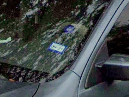 Texas Registration sticker