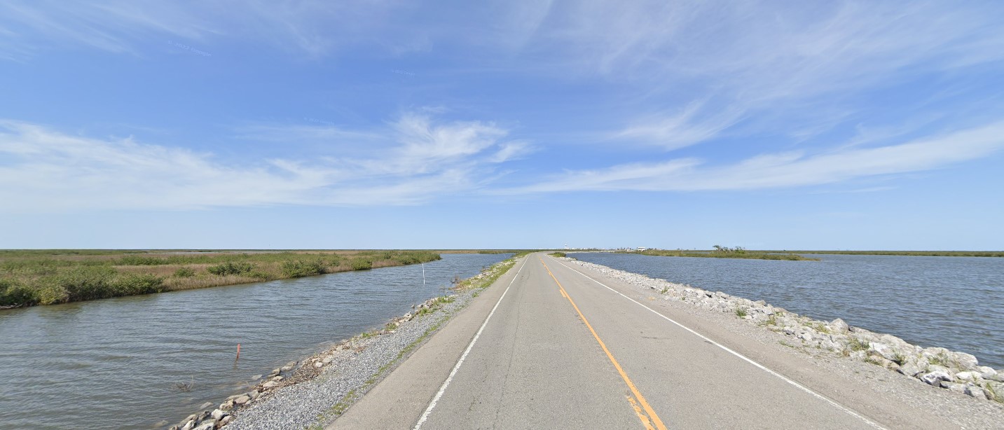 Louisiana coast south