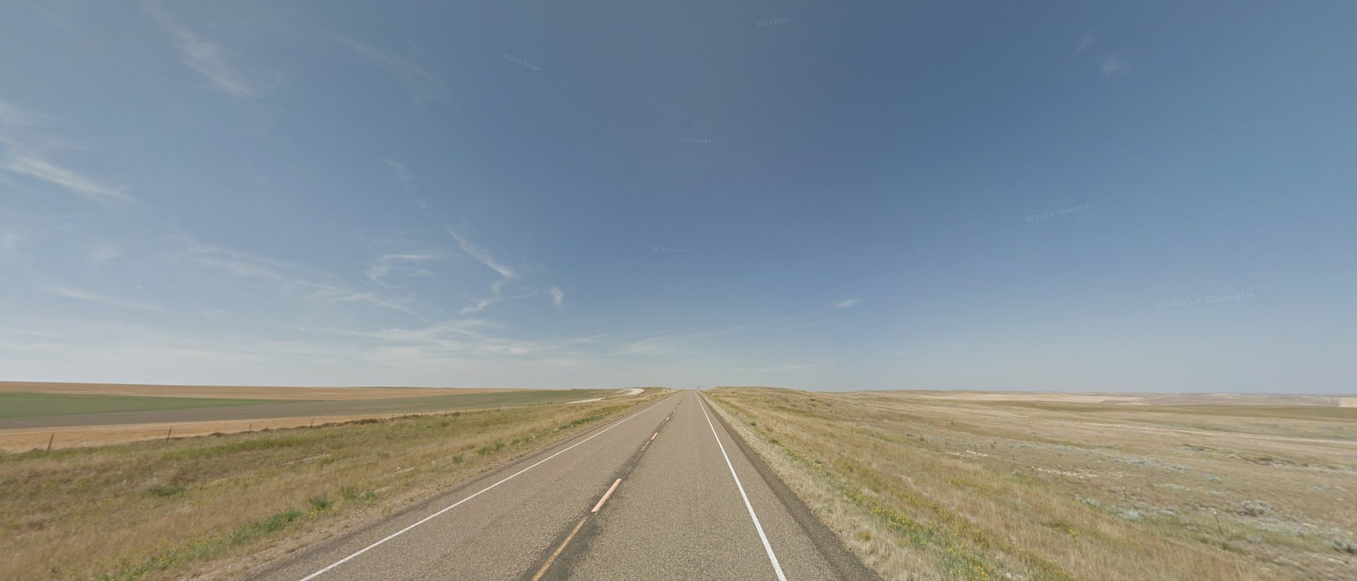 Montana desert plains