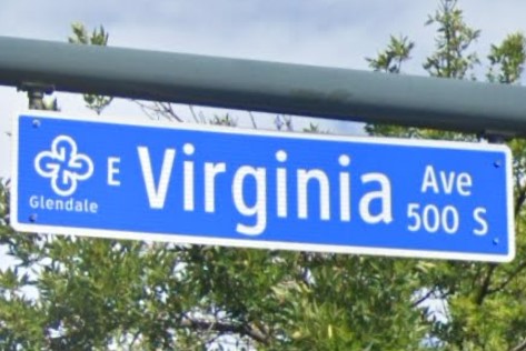 Glendale, CO street sign