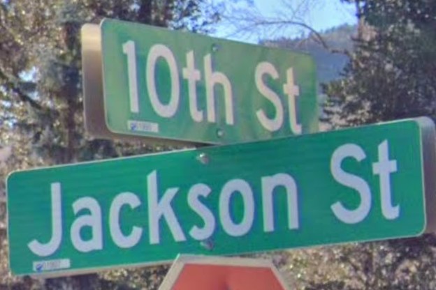 Golden, CO street sign