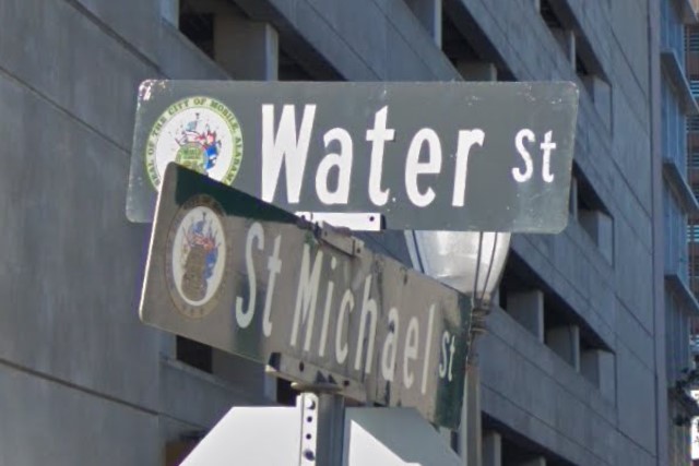 Mobile, AL street sign