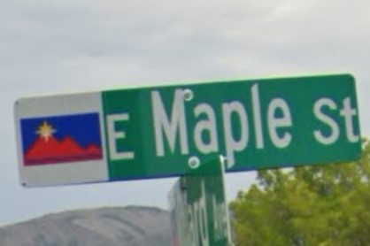 Pocatello, ID street sign