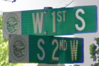 Rexburg, ID street sign