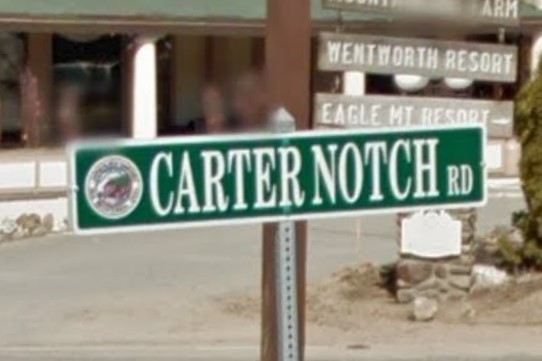 Jackson, NH street sign