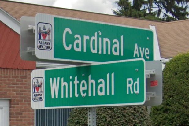 Albany, NY street sign
