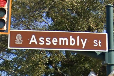 Columbia, SC street sign