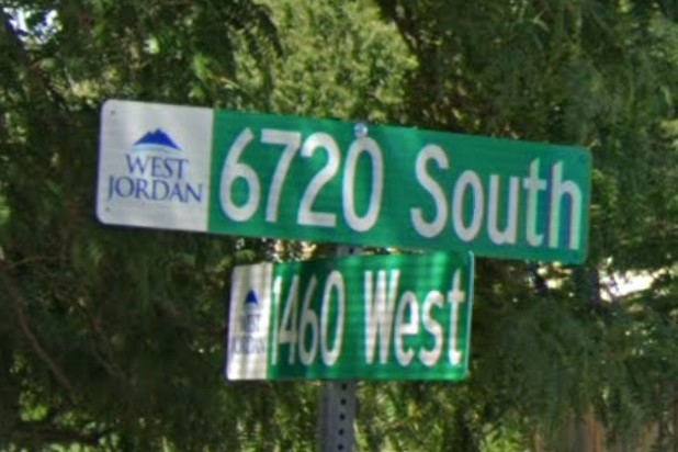 West Jordan, UT street sign