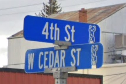 Rawlins, WY street sign