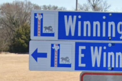 Lucas, TX street sign