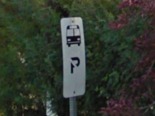 Fairbanks, Alaska bus sign