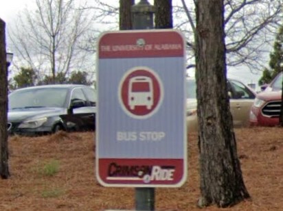 Montgomery, Alabama bus sign