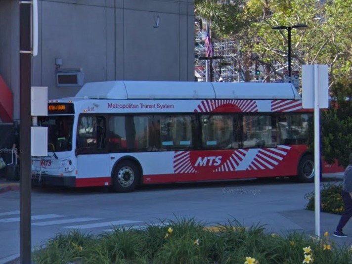 San Diego, California bus