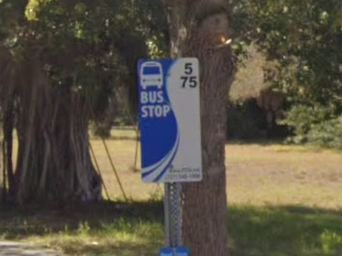 St. Petersburg, Florida bus sign
