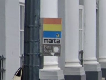 Atlanta, Georgia bus sign