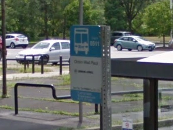 Ithaca, New York bus sign