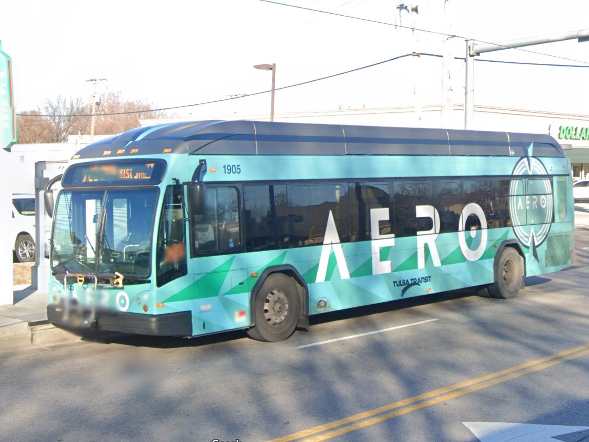Tulsa, Oklahoma bus