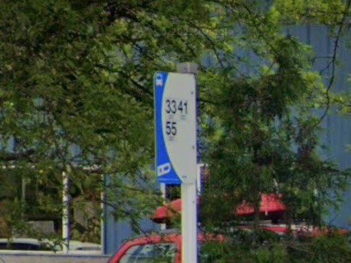 Eugene, Oregon bus sign