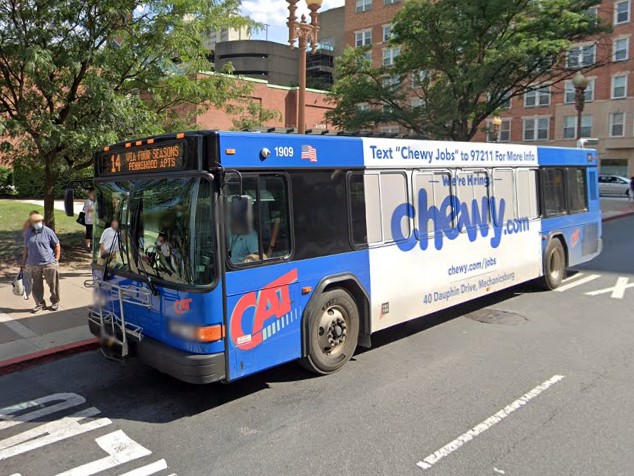 Harrisburg, Pennsylvania bus