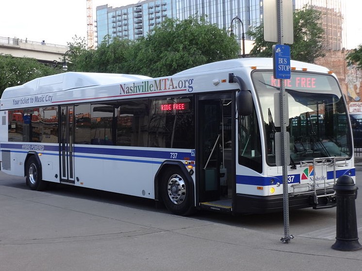Nashville, Tennessee bus