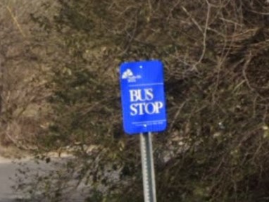 Nashville, Tennessee bus sign