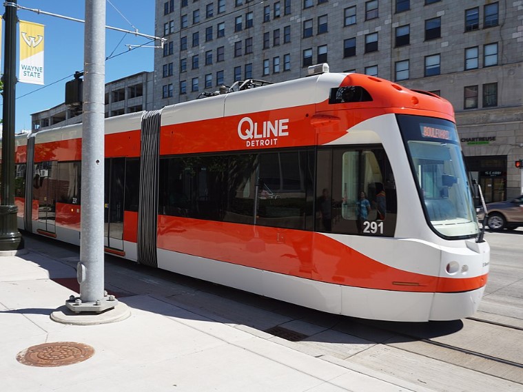 Streetcar in Detroit, Michigan