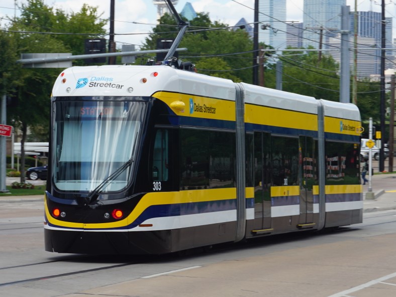 Streetcar in Dallas, Texas