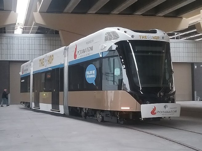 Streetcar in Milwaukee, Wisconsin