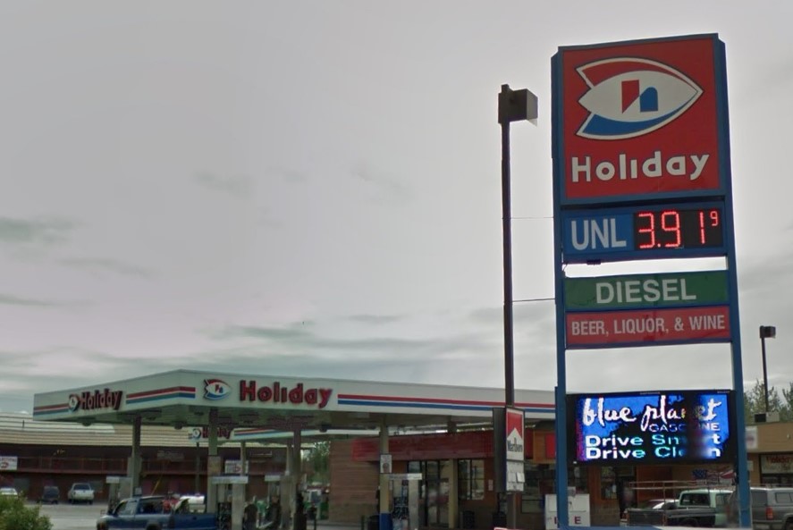 Holiday filling station