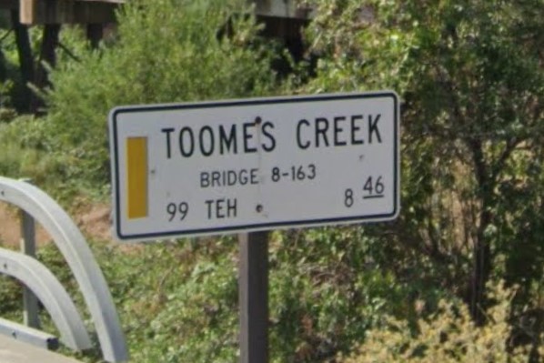 Bridge sign