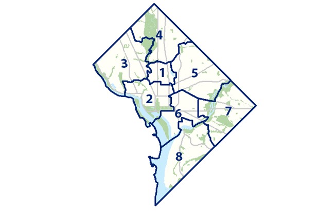DC Zone Map